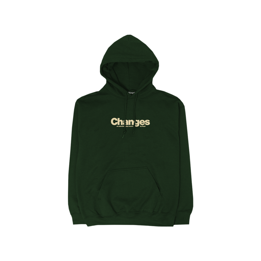 Changes Green Hoodie Front
