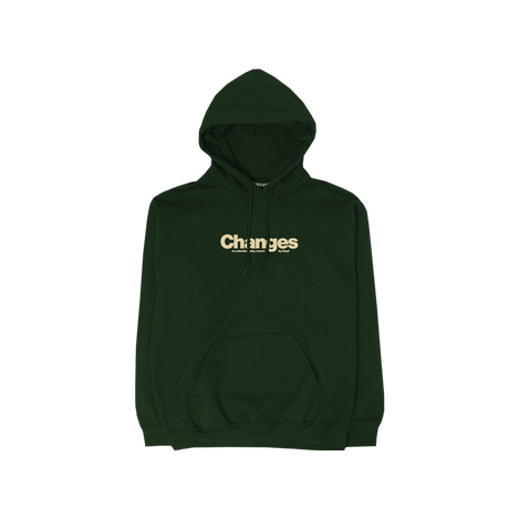 Changes Green Hoodie Front