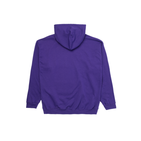 Purple "Head In The Clouds" Tour Hoodie Back